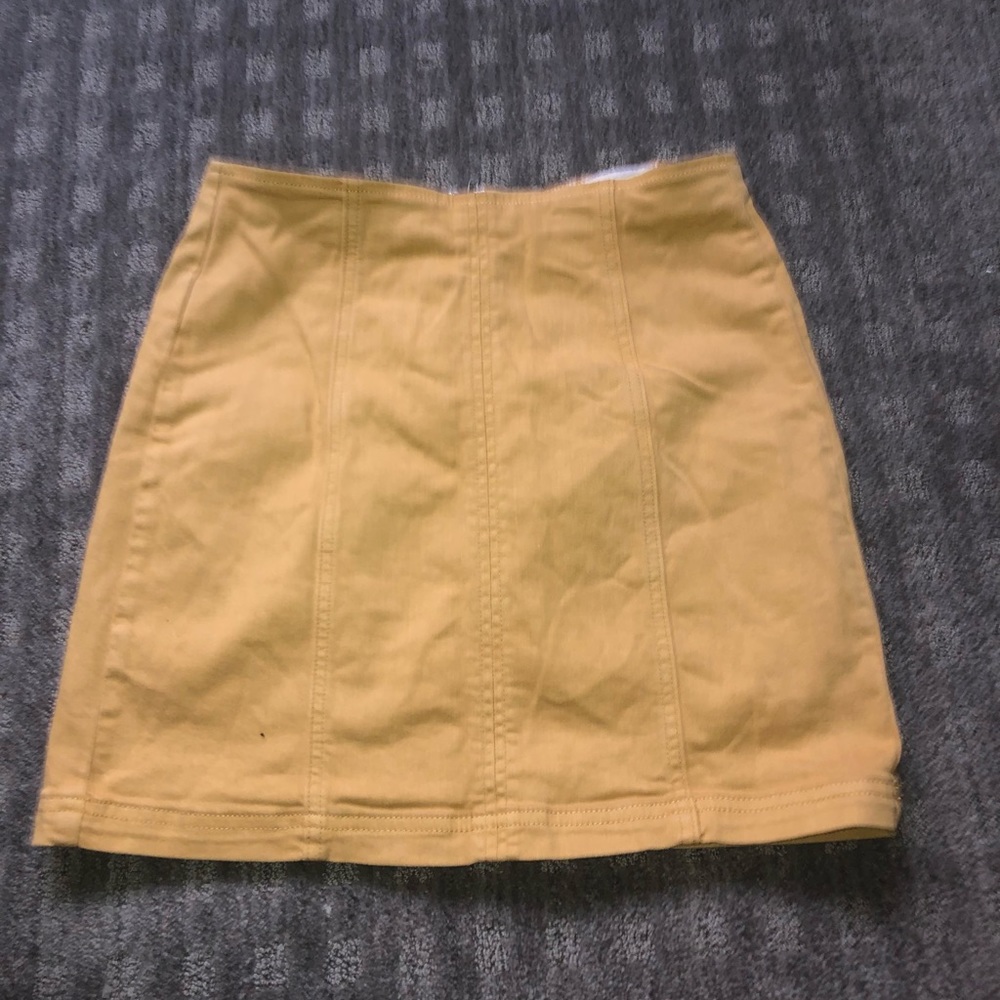 Pacsun Yellow Skirt